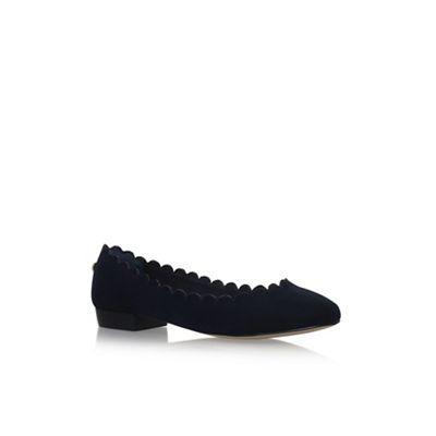 Blue 'Mallow' flat slip on loafers